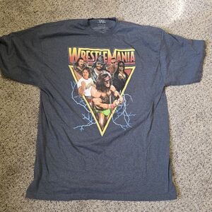 WWE WrestleMania 3XLT Graphic Tee Macho Man, Piper, Warrior